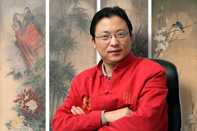 Китайская живопись привлекает все больше людей в России